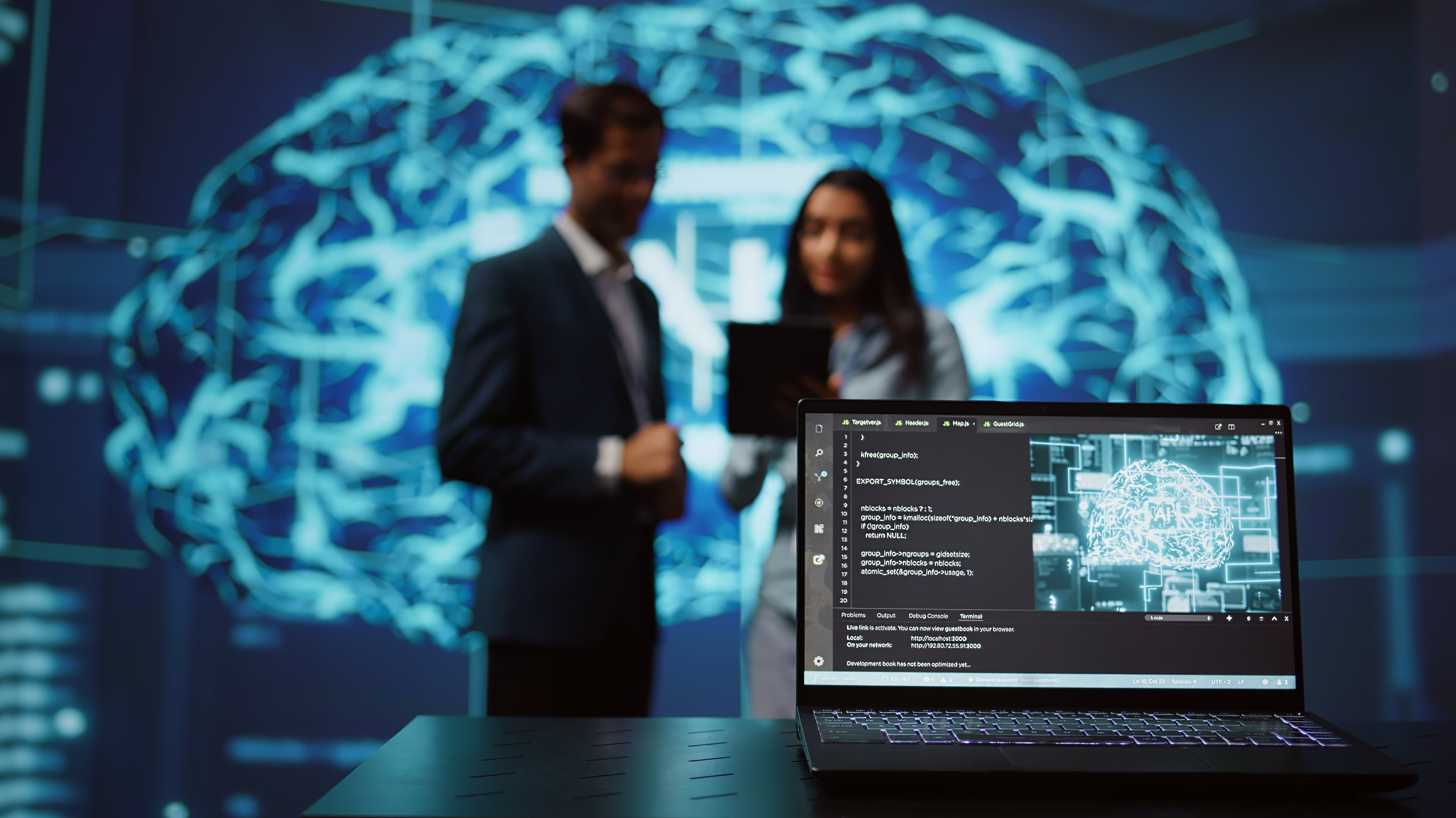 Team reviewing an AI-assisted recommendation