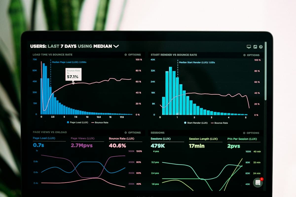 A digital dashboard displaying clean, structured manufacturing data analytics